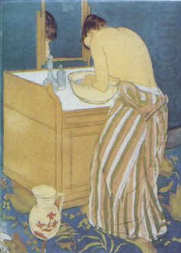 Woman Bathing, Mary Cassatt